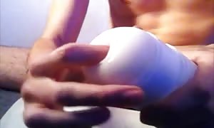 Adult lady wet g-spot sextoy wrecked by my vast pecker.